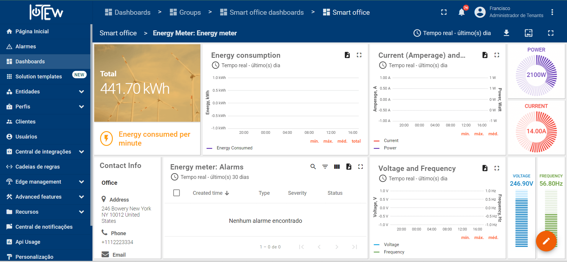 Dashboard Next Energy